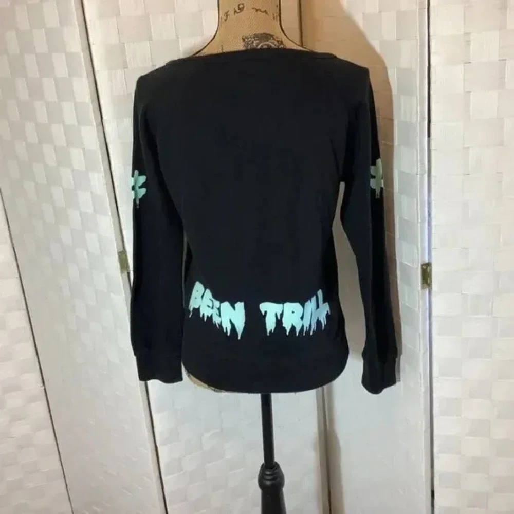 Mallratz been trill black sweatshirt size XS